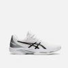 Asics Men's Solution Speed FF 2 Tennis Shoe, White/Black