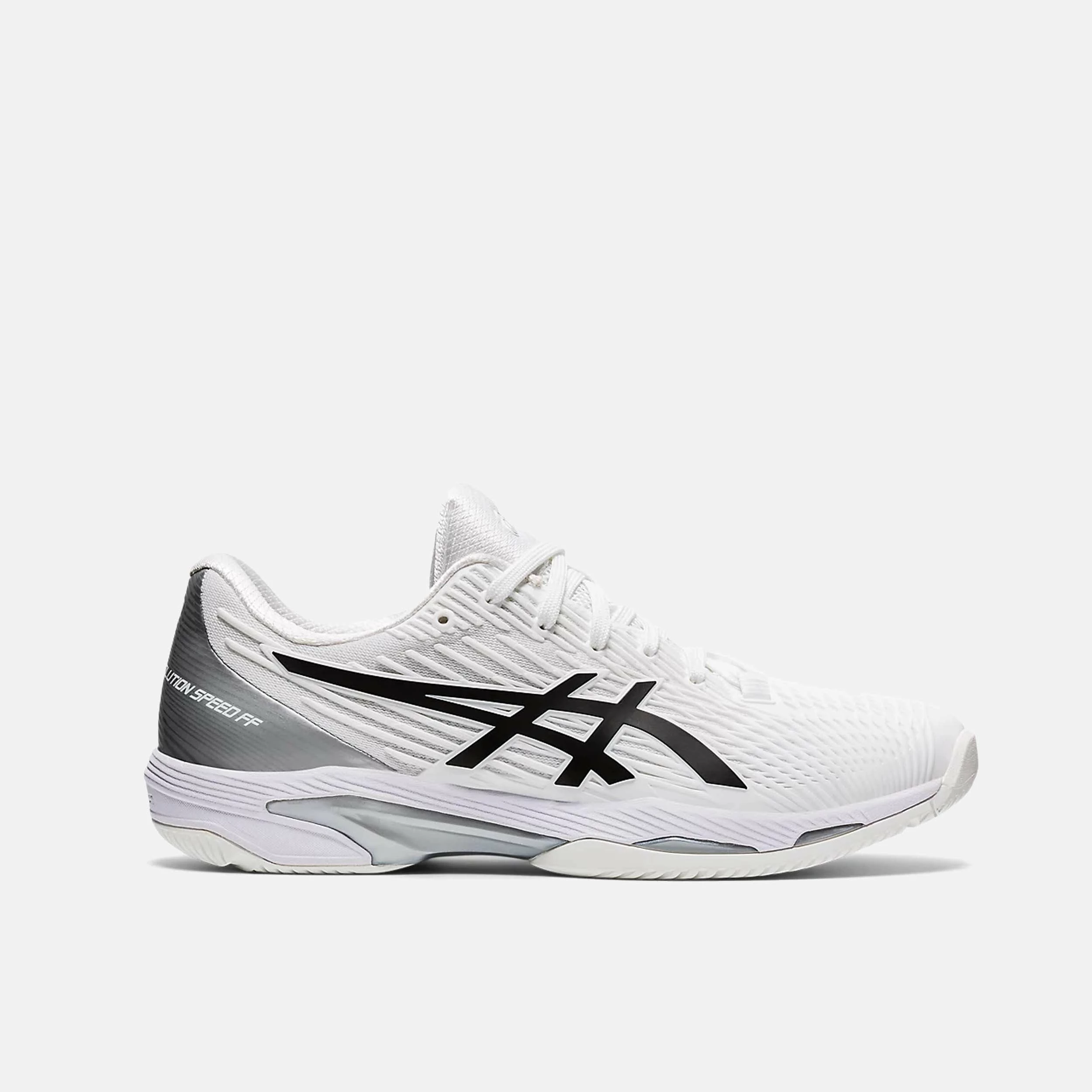 Asics Men's Solution Speed FF 2 Tennis Shoe, White/Black 1 Asics Men's Solution Speed FF 2 Tennis Shoe, White/Black