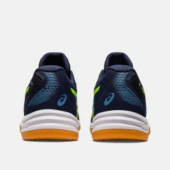 Asics Men's Upcourt 5 Volleyball Shoe, Midnight/Hazard Green 5 Asics Men's Upcourt 5 Volleyball Shoe, Midnight/Hazard Green -Running Shop 1071a086 401 3