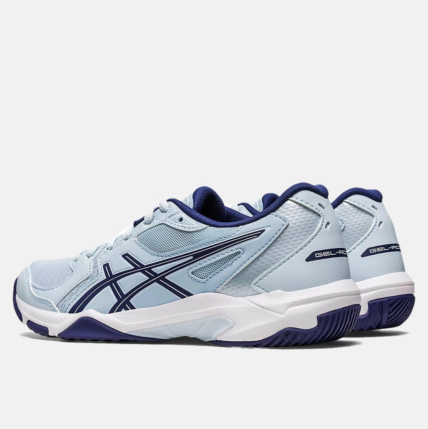 Asics Women's Gel-Rocket 10 Volleyball Shoes, Sky/Indigo Blue 2 Asics Women's Gel-Rocket 10 Volleyball Shoes, Sky/Indigo Blue - Image 2