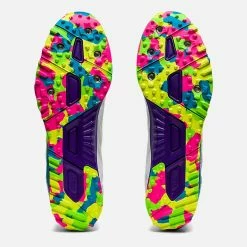 Asics Men's Hyper XC 2 Track & Field Shoe, Digital Aqua/Safety Yellow 5 Asics Men's Hyper XC 2 Track & Field Shoe, Digital Aqua/Safety Yellow -Running Shop 1093a173 400 3