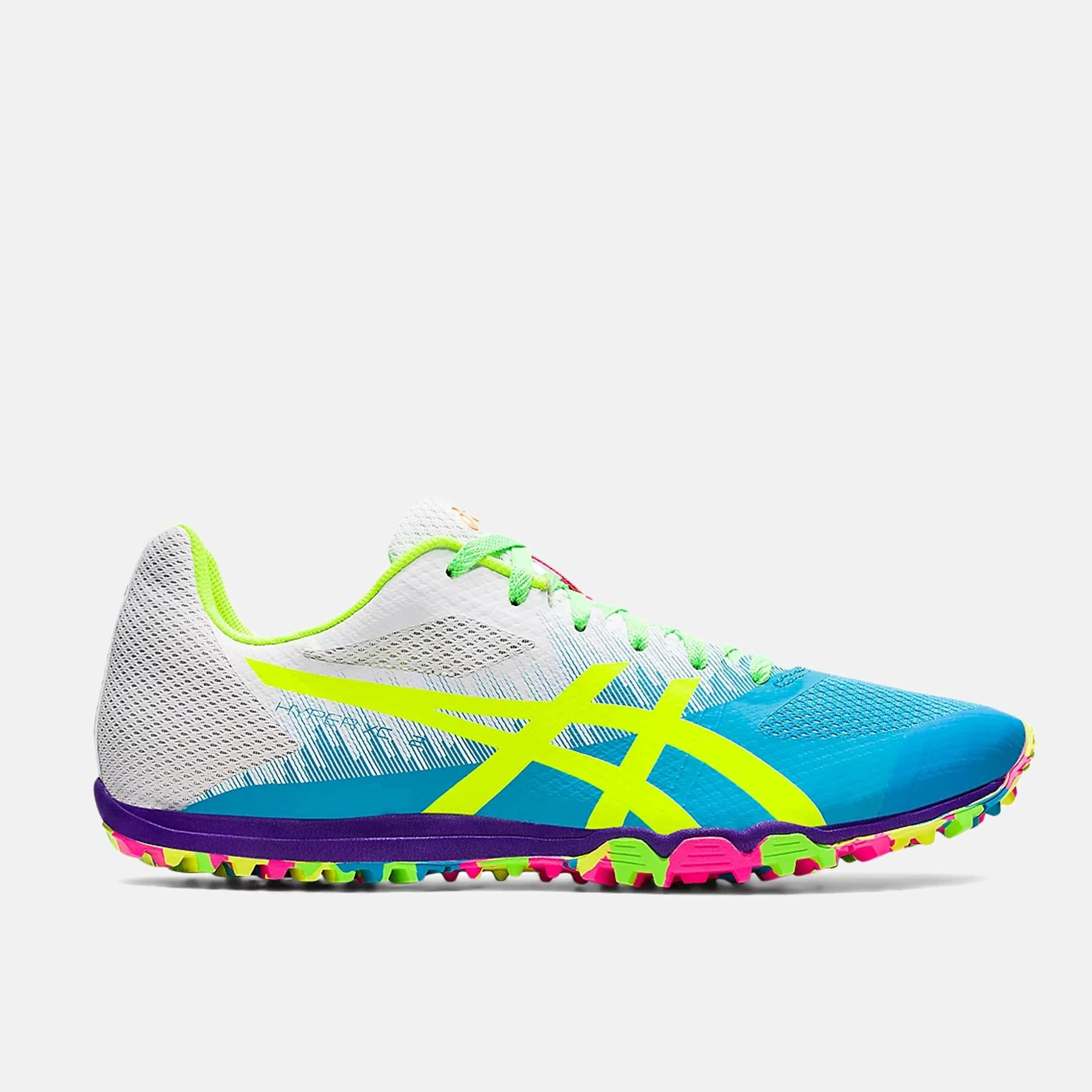 Asics Men's Hyper XC 2 Track & Field Shoe, Digital Aqua/Safety Yellow 1 Asics Men's Hyper XC 2 Track & Field Shoe, Digital Aqua/Safety Yellow