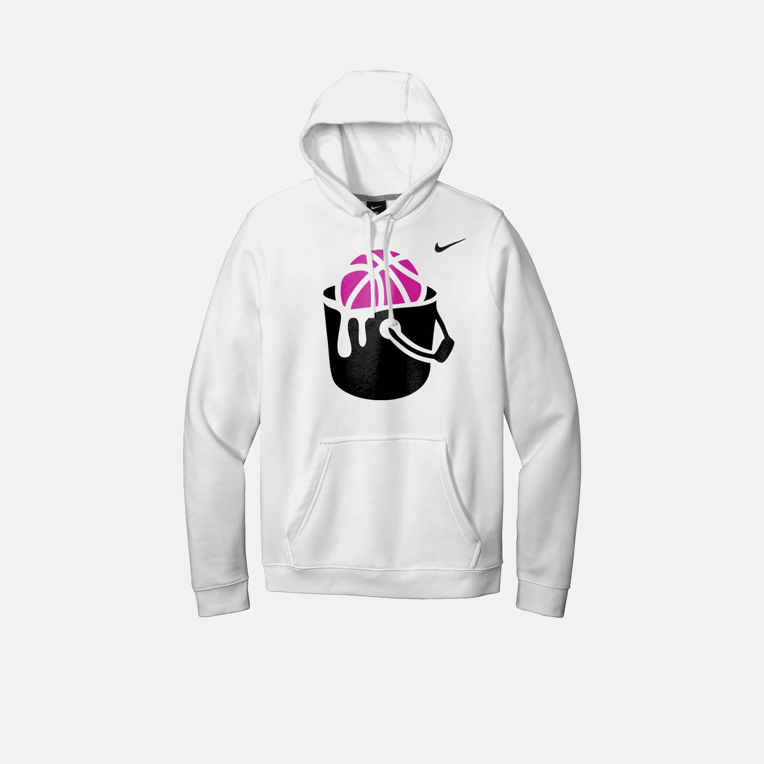 Bucket Get(Her) BGH Core Logo Hoodie, White 1 Bucket Get(Her) BGH Core Logo Hoodie, White