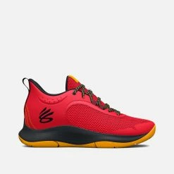 Under Armour Men's Curry 3Z6 Basketball Shoes, Bolt Red