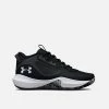Under Armour Men's Lockdown 6 Basketball Shoes, Black