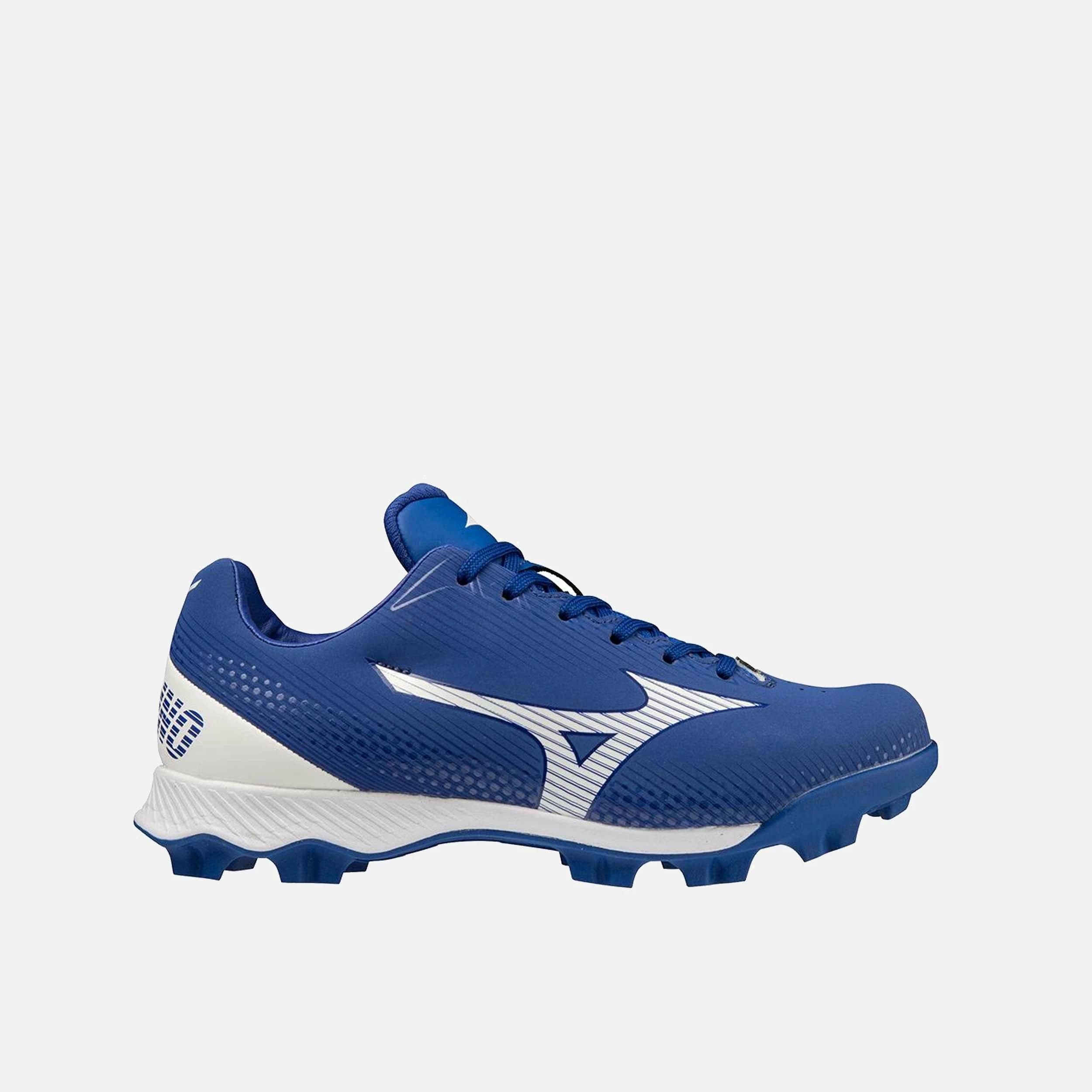 Mizuno Junior Wave Lightrevo TPU Molded Low Baseball Cleat, Royal/White 1 Mizuno Junior Wave Lightrevo TPU Molded Low Baseball Cleat, Royal/White