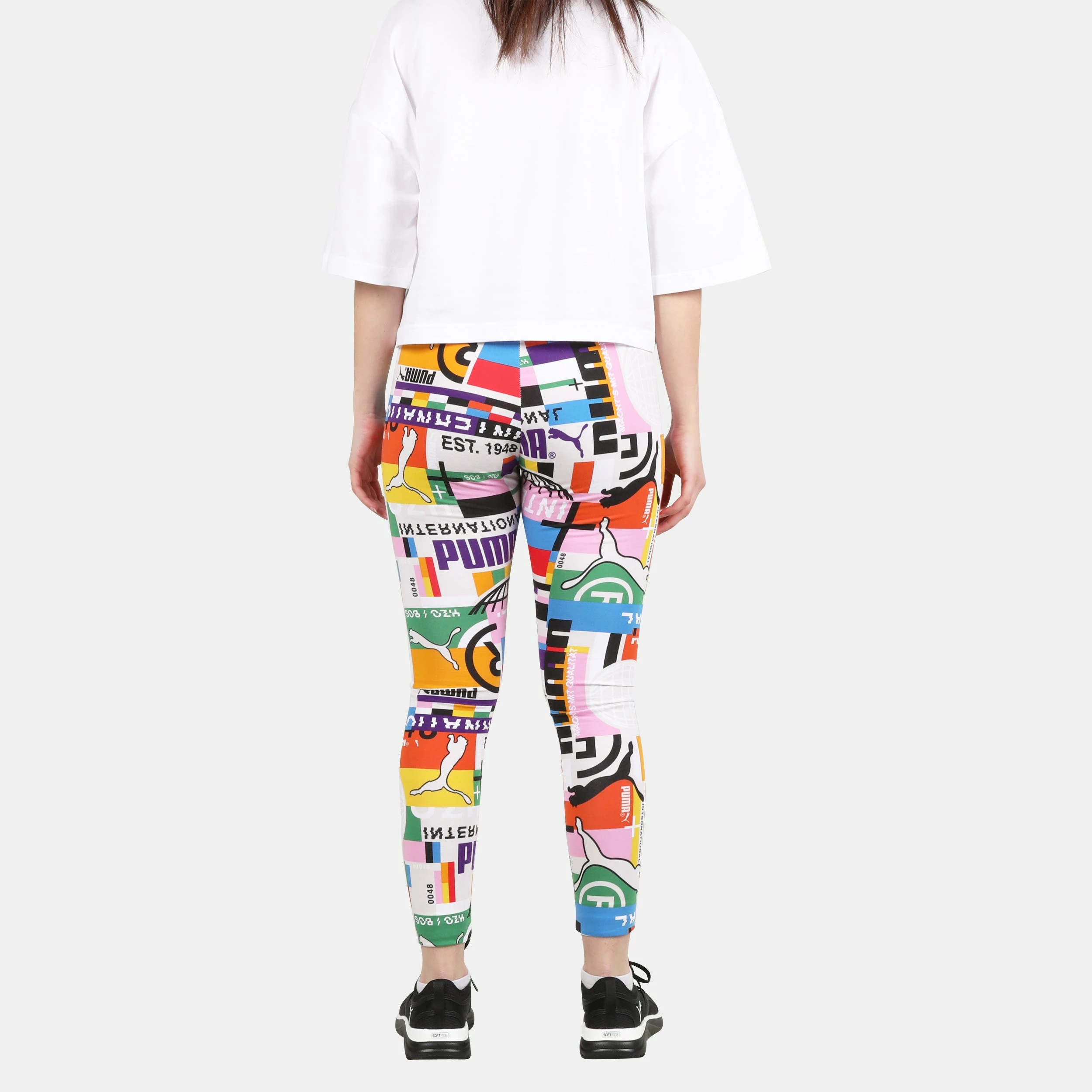 Puma Womens International All Over Print Leggings 2 Puma Womens International All Over Print Leggings - Image 2