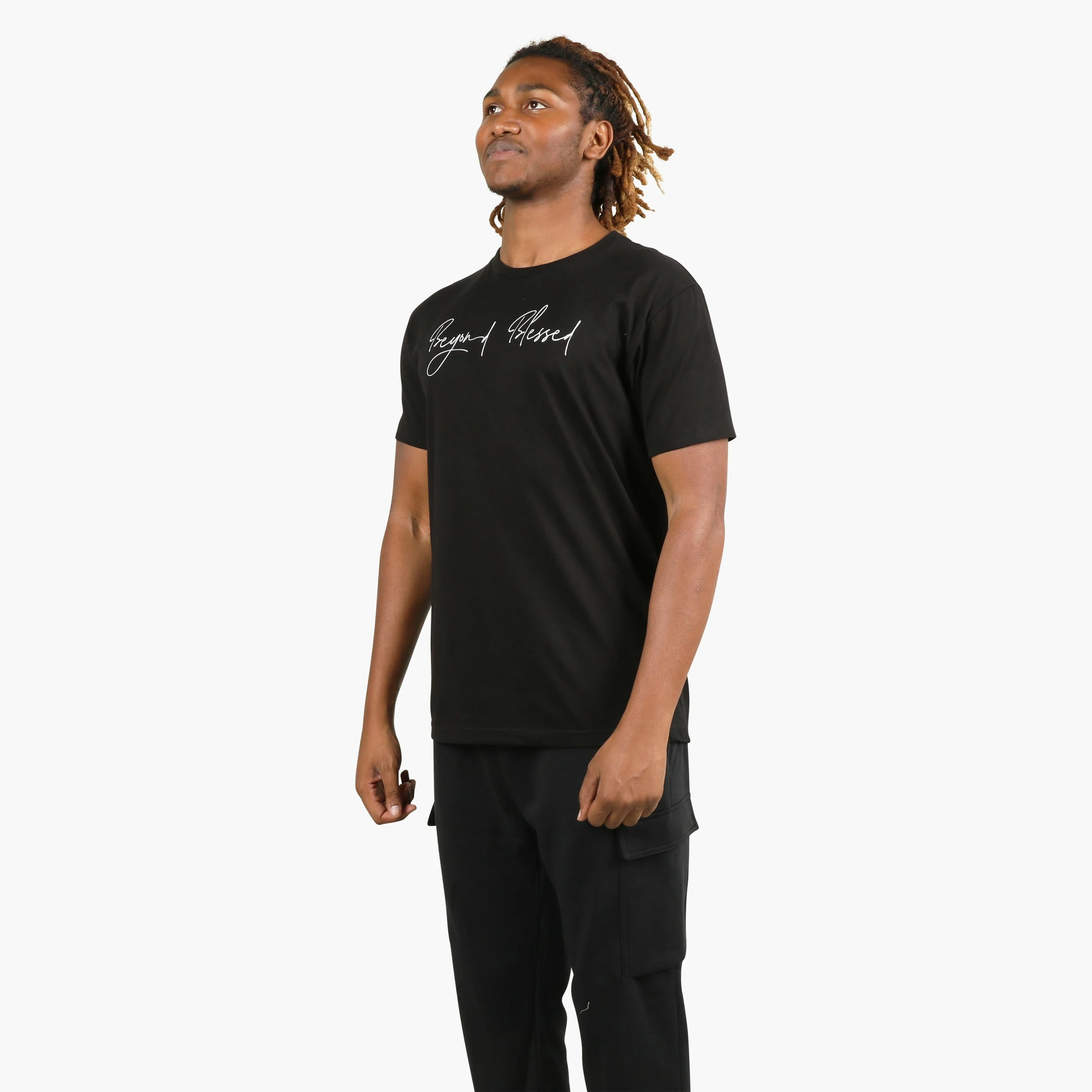 Beyond Blessed Script Short Sleeve T-Shirt 6 Beyond Blessed Script Short Sleeve T-Shirt - Image 6