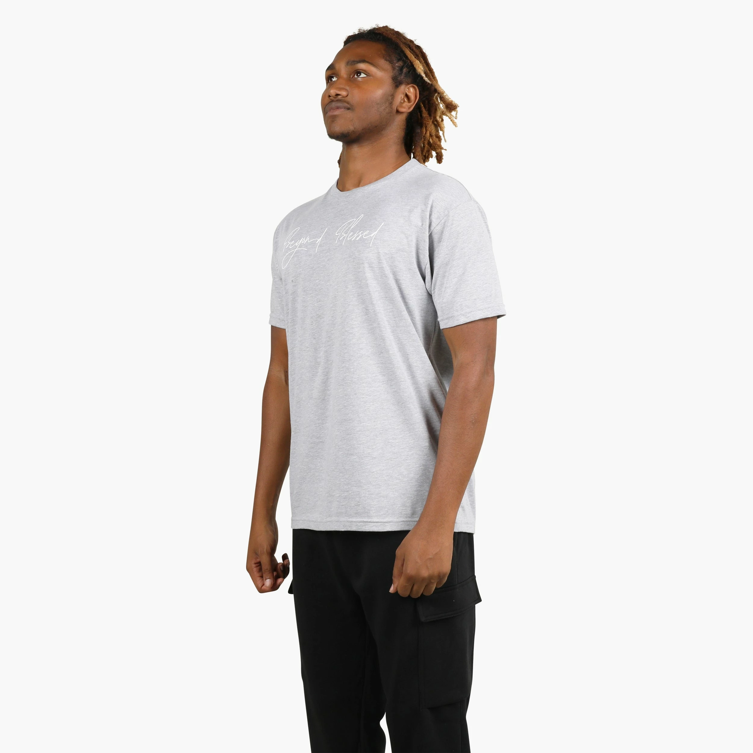 Beyond Blessed Script Short Sleeve T-Shirt 7 Beyond Blessed Script Short Sleeve T-Shirt - Image 7