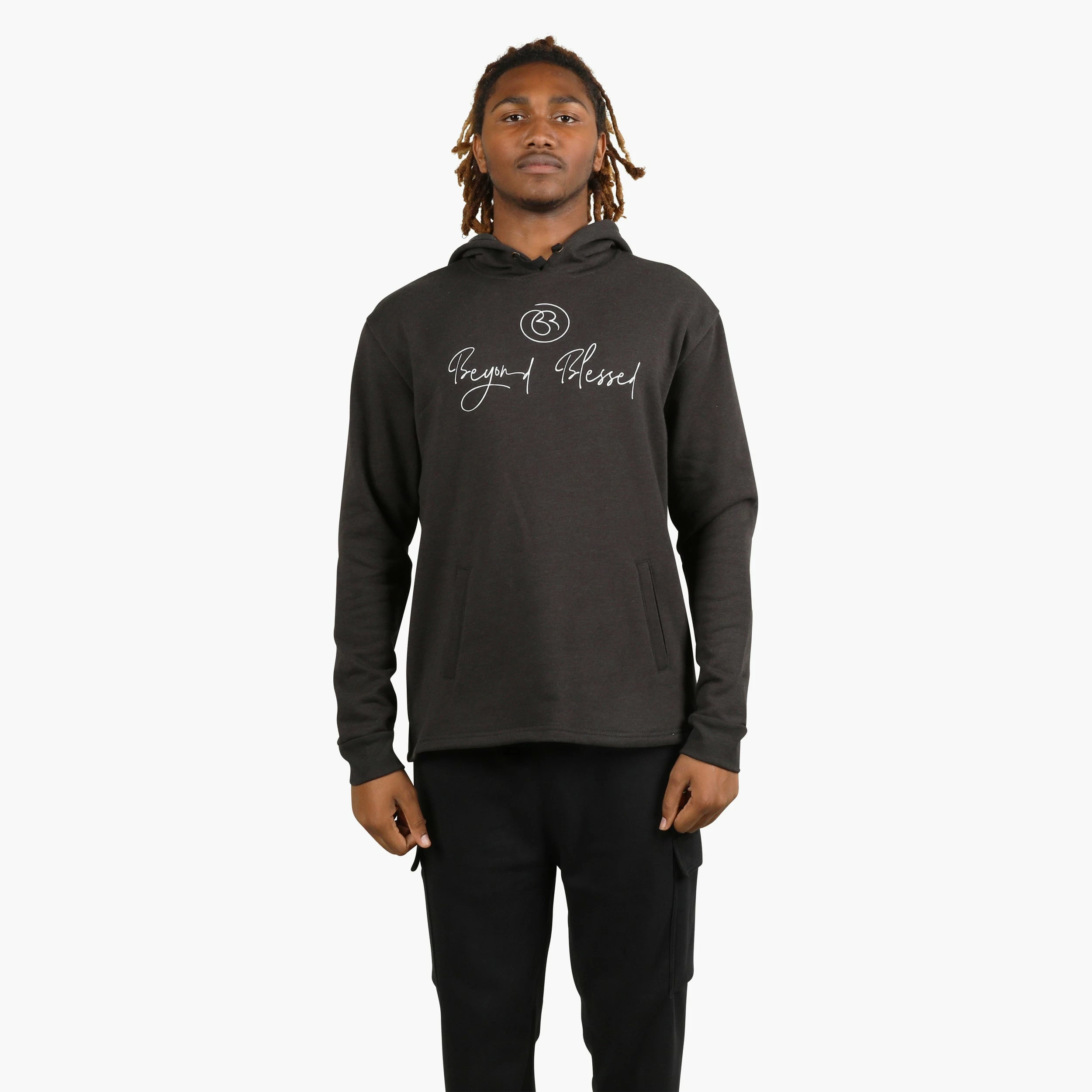 Beyond Blessed Script Logo Hoodie 3 Beyond Blessed Script Logo Hoodie - Image 3