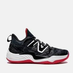 New Balance Men's TWO WXY V3 Basketball Shoe, Electric Black/Red