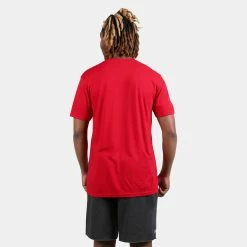 Beyond Blessed Hearts Short Sleeve Tee 19 Beyond Blessed Hearts Short Sleeve Tee -Running Shop bbheartsdm130 red 2 sv