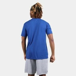 Beyond Blessed Hearts Short Sleeve Tee 17 Beyond Blessed Hearts Short Sleeve Tee -Running Shop bbheartsdm130 royal 2 sv