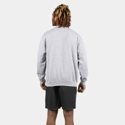 Beyond Blessed Hearts Crew Sweatshirt 14 Beyond Blessed Hearts Crew Sweatshirt -Running Shop bbheartspc78 grey lg 2 svs