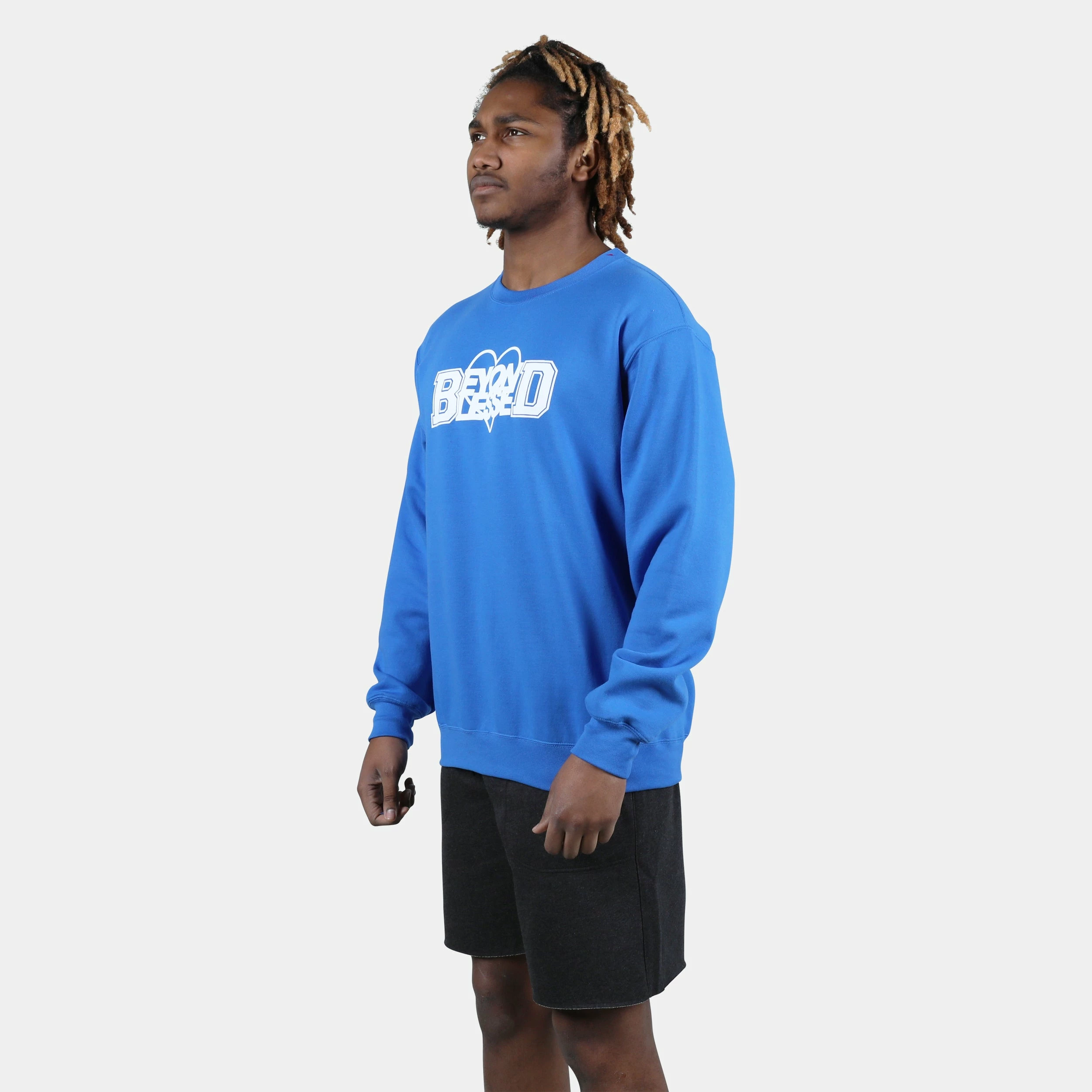 Beyond Blessed Hearts Crew Sweatshirt 4 Beyond Blessed Hearts Crew Sweatshirt - Image 4