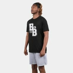 Beyond Blessed BB Short Sleeve Tee 22 Beyond Blessed BB Short Sleeve Tee -Running Shop bblogodm130 black 3 sv