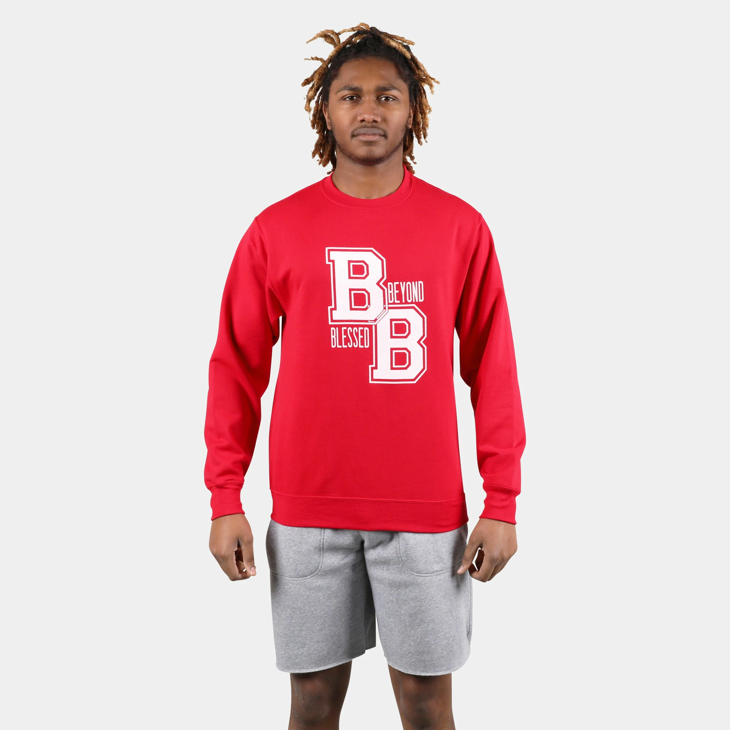 Beyond Blessed BB Logo Crew Sweatshirt 1 Beyond Blessed BB Logo Crew Sweatshirt