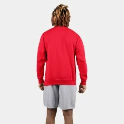 Beyond Blessed BB Logo Crew Sweatshirt 17 Beyond Blessed BB Logo Crew Sweatshirt -Running Shop bblogopc78 red lg 2