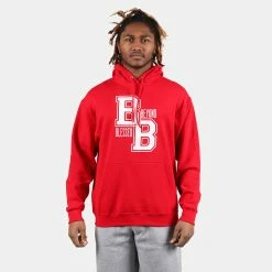 Beyond Blessed BB Hoodie 12 Beyond Blessed BB Hoodie -Running Shop bblogopc78h red lg 1 svs