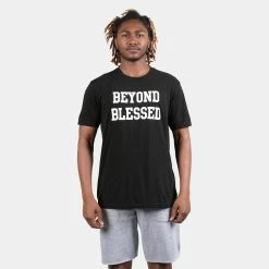 Beyond Blessed Text Short Sleeve Tee
