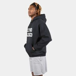 Beyond Blessed Text Hoodie 19 Beyond Blessed Text Hoodie -Running Shop bbtextpc78h black lg 3 svs
