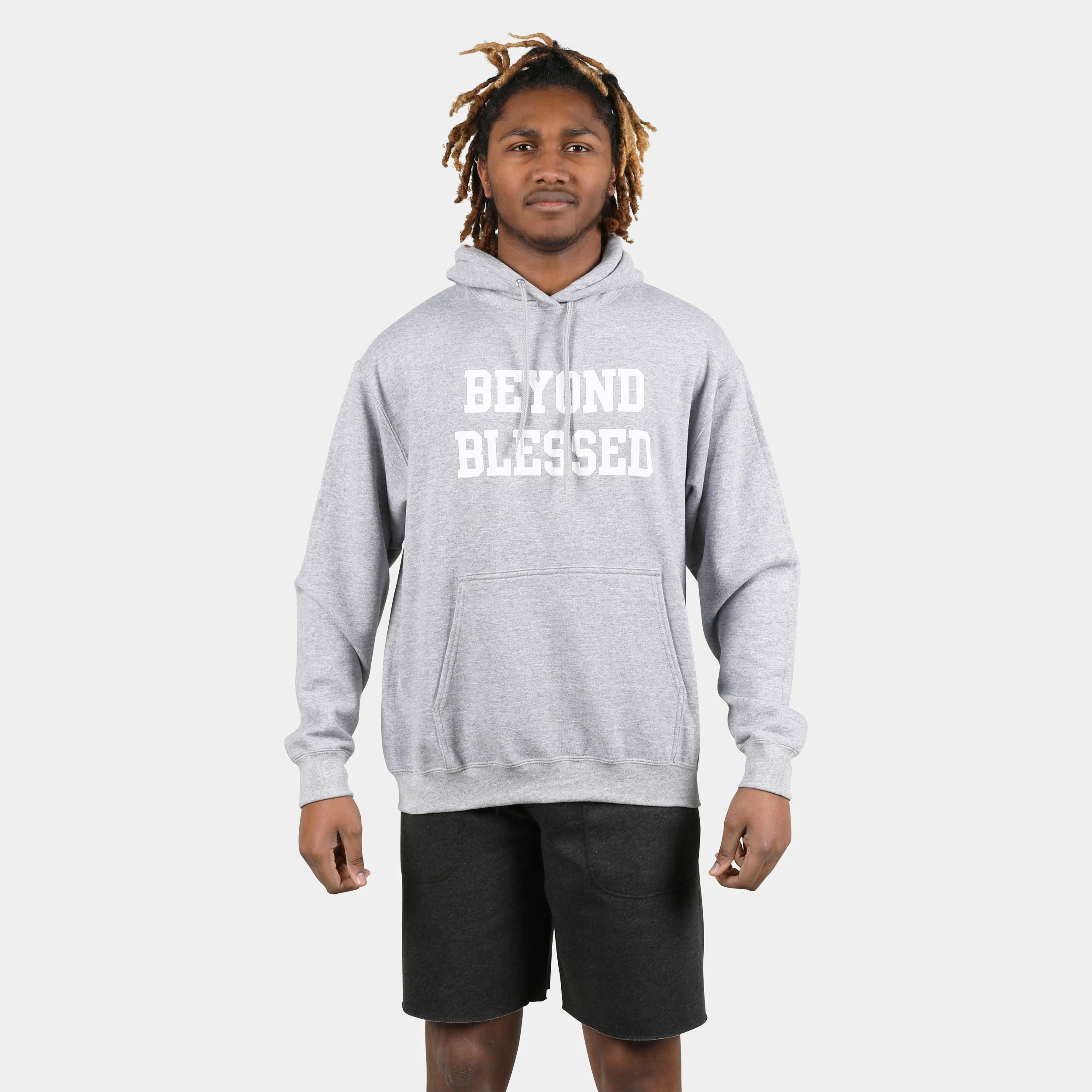 Beyond Blessed Text Hoodie 2 Beyond Blessed Text Hoodie - Image 2