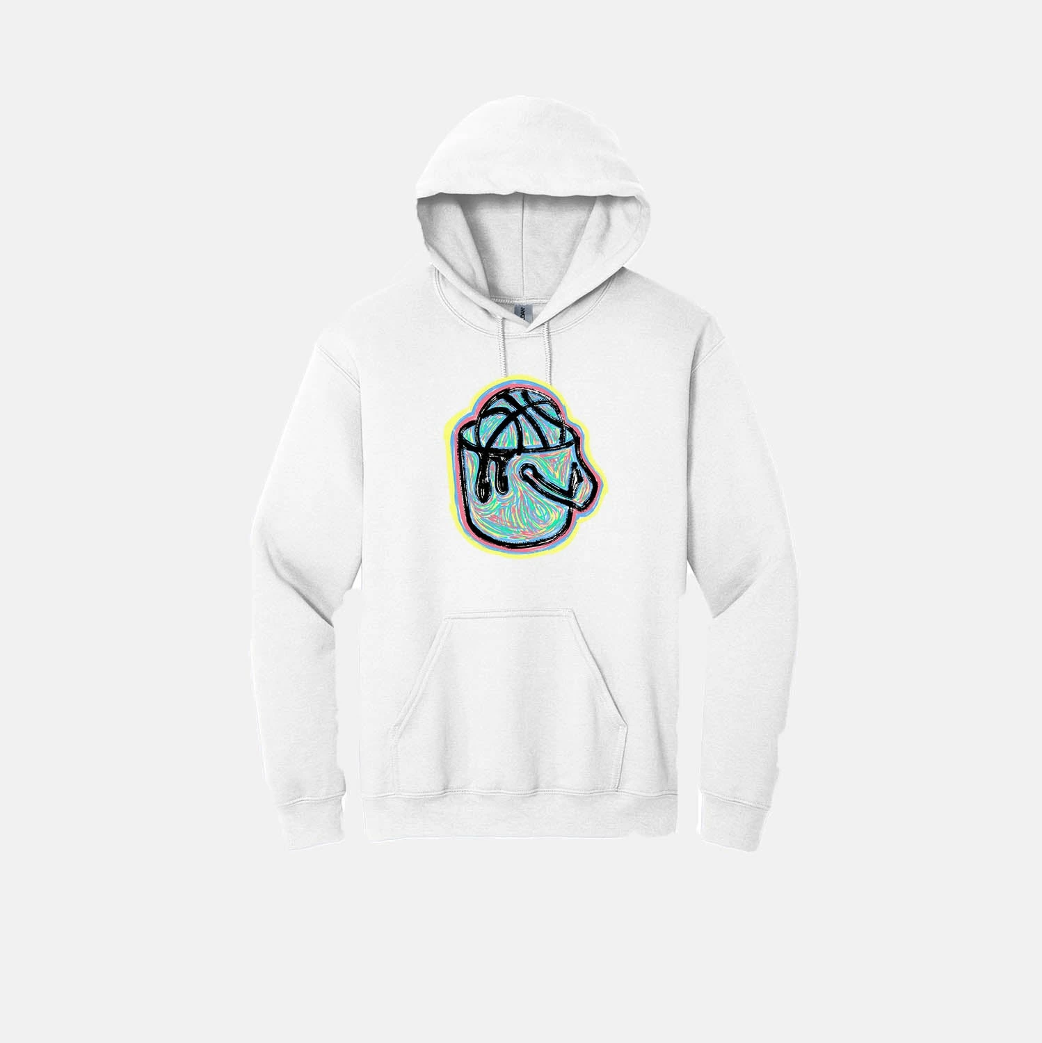 Bucket Get(Her) The Wave Hoodie, White 1 Bucket Get(Her) The Wave Hoodie, White