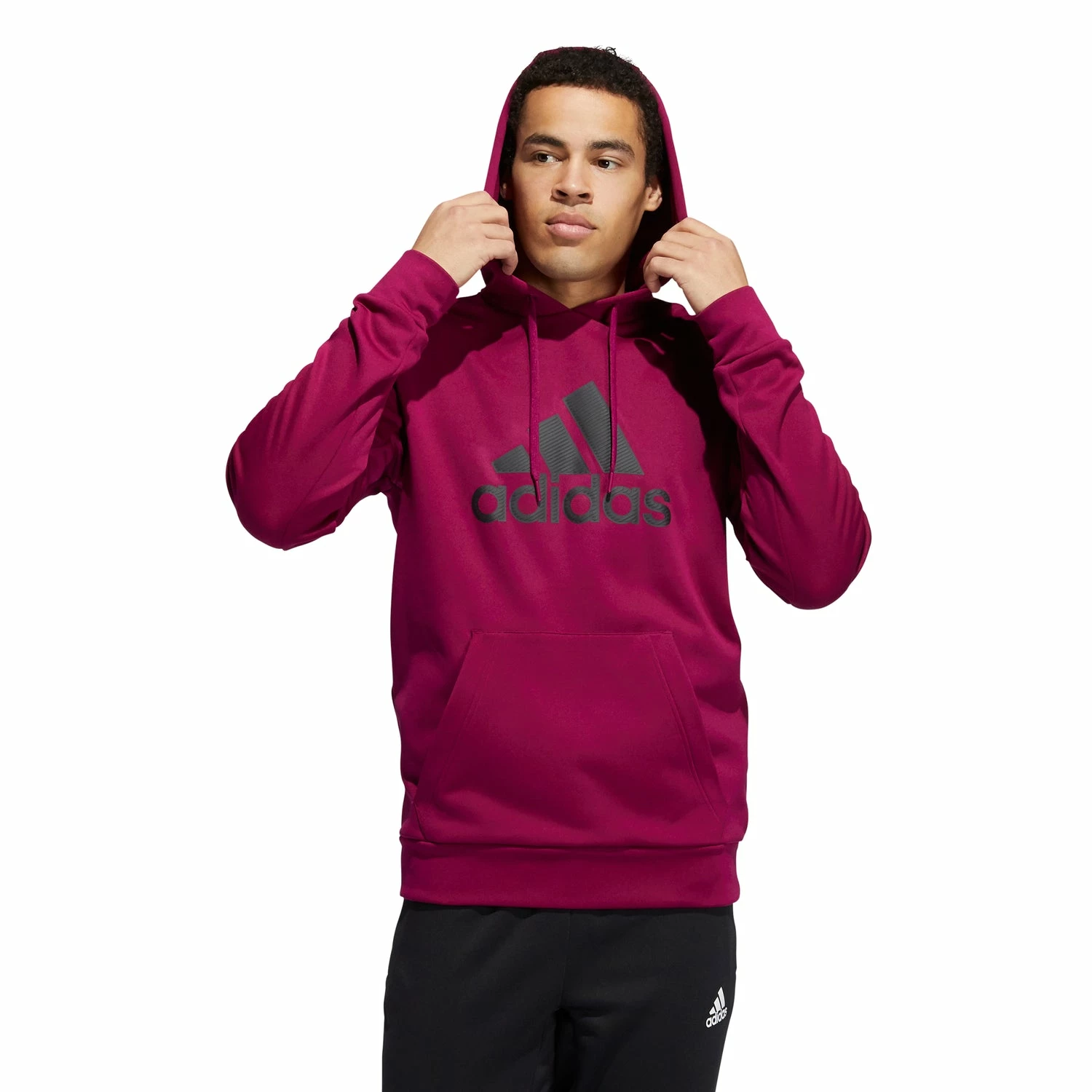 ADIDAS Mens Back To School Badge Of Sport Hoodie 12 ADIDAS Mens Back To School Badge Of Sport Hoodie - Image 12