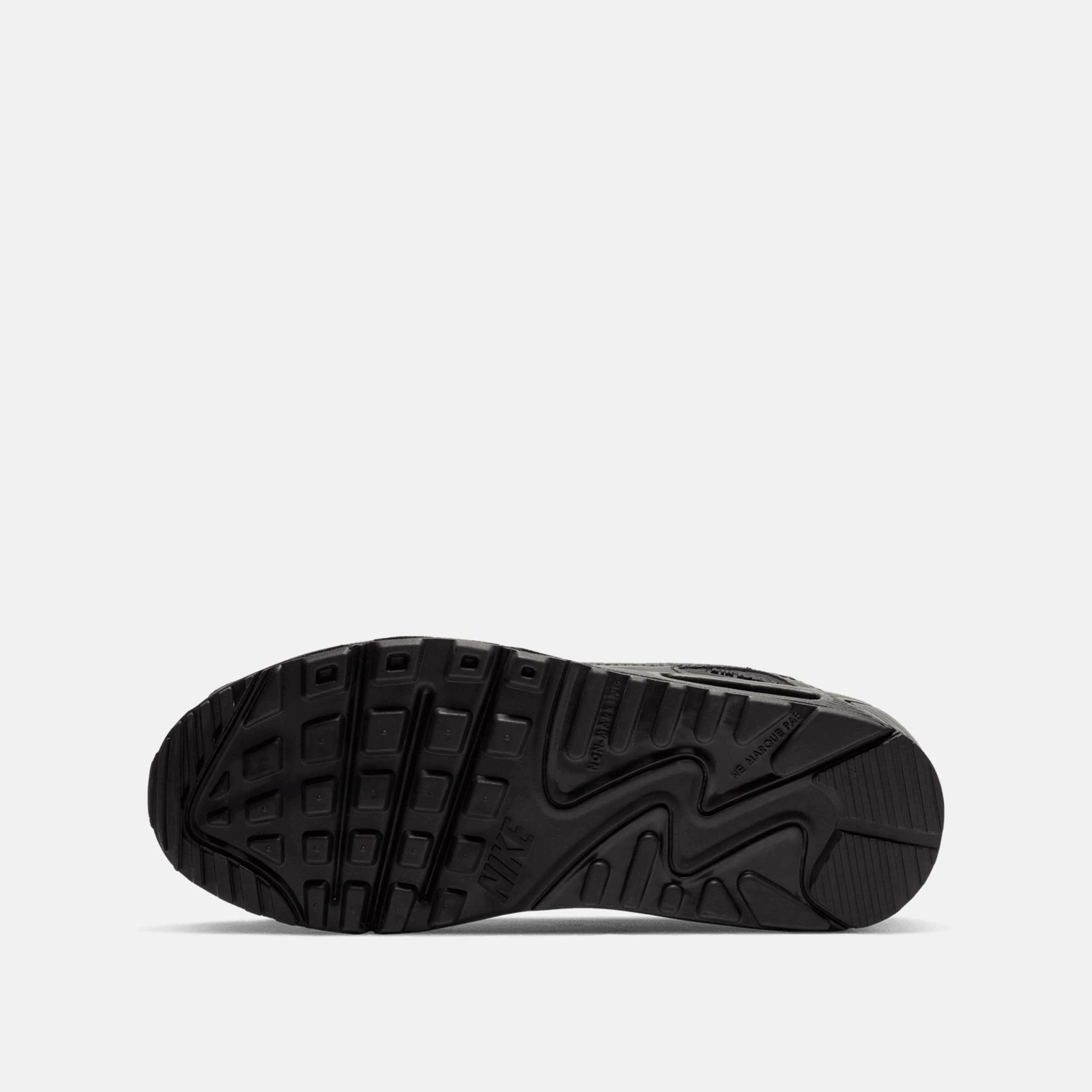 Nike Kids' Air Max 90 LTR Shoes, Black 3 Nike Kids' Air Max 90 LTR Shoes, Black - Image 3