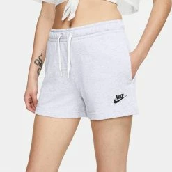 Nike Womens Sportswear Club Fleece Shorts -Running Shop cj3924 051 1 svs