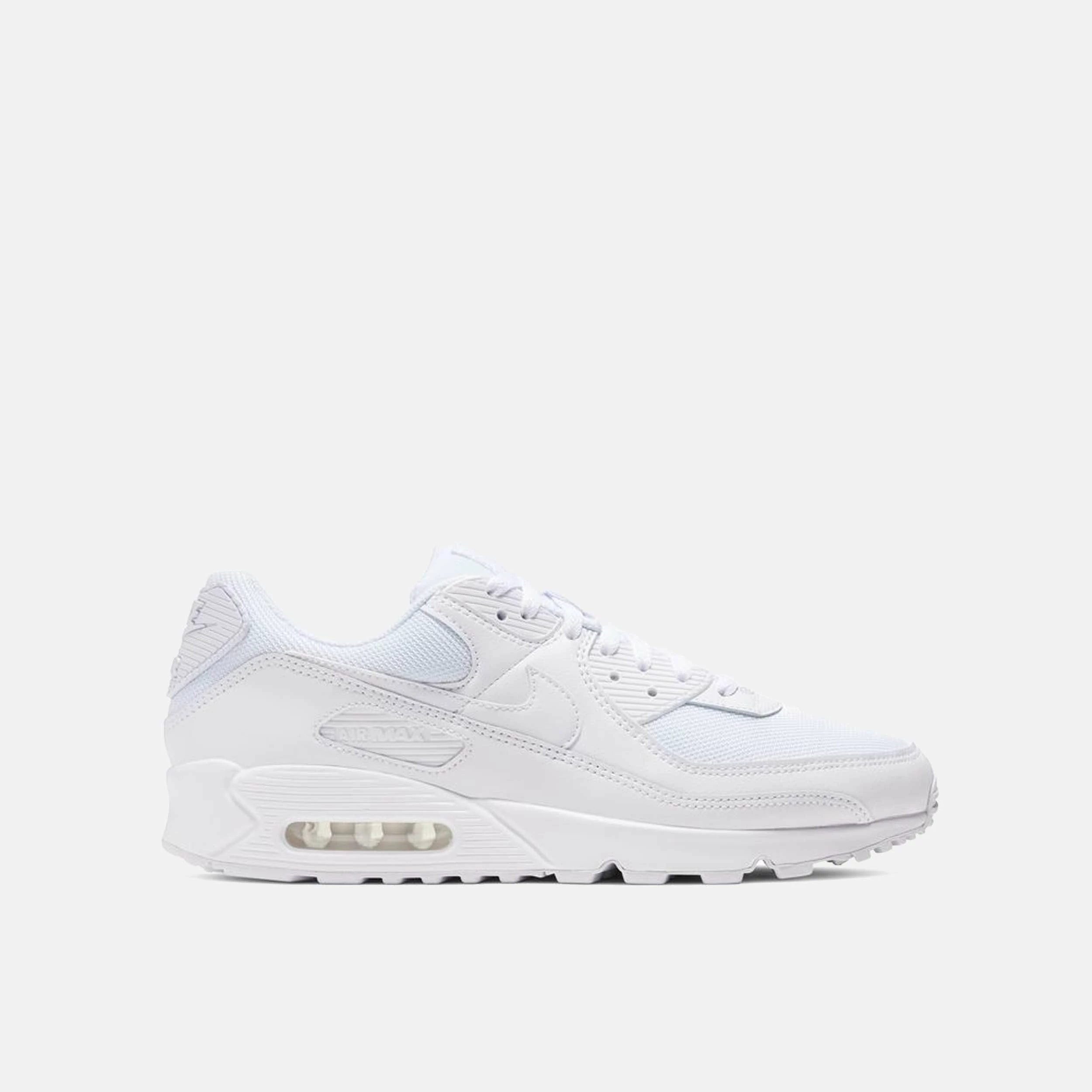 Nike Men's Air Max 90, White/Wolf Grey 1 Nike Men's Air Max 90, White/Wolf Grey