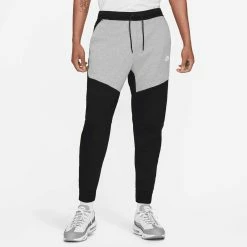 Nike Men's Sportswear Tech Fleece Jogger, Black/Grey