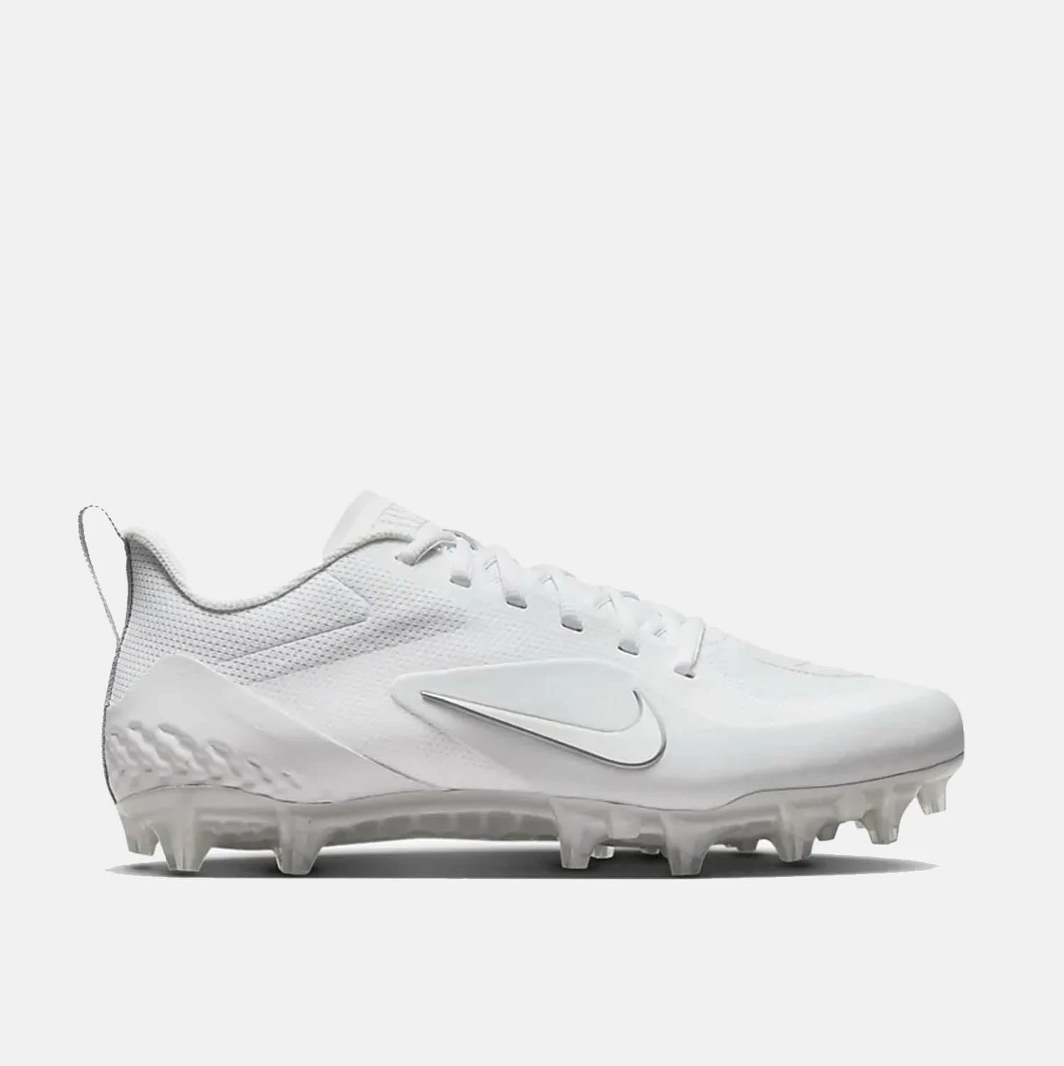 Nike Alpha Huarache 8 Pro Lacrosse Cleats, White/Platinum 1 Nike Alpha Huarache 8 Pro Lacrosse Cleats, White/Platinum