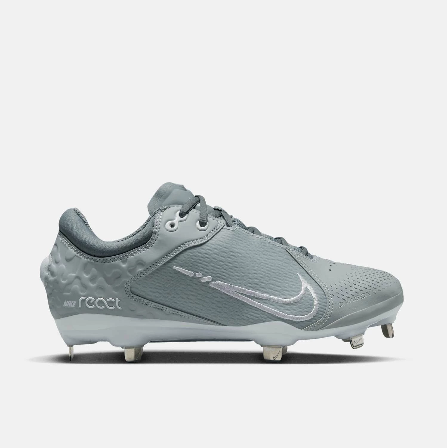 Nike Women's Hyperdiamond 4 Elite Softball Cleats, Wolf Grey/Pure Platinum 1 Nike Women's Hyperdiamond 4 Elite Softball Cleats, Wolf Grey/Pure Platinum