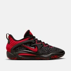 Nike Men's KD15 Basketball Shoes, Black/University Red