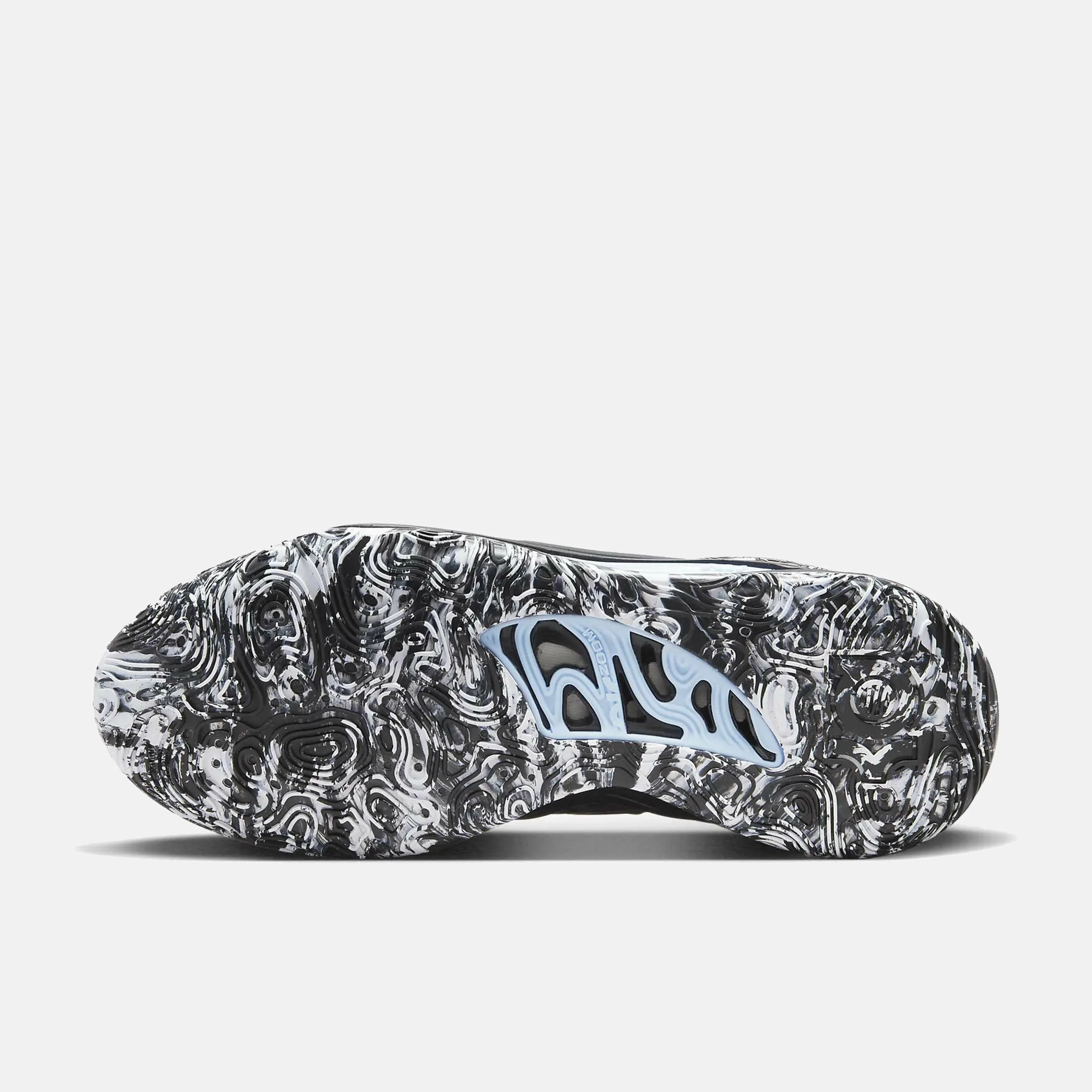 Nike Men's KD 15 Basketball Shoe, White/Black/Royal 3 Nike Men's KD 15 Basketball Shoe, White/Black/Royal - Image 3