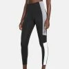 Nike Dri-Fit Mid-Rise Color Block Leggings