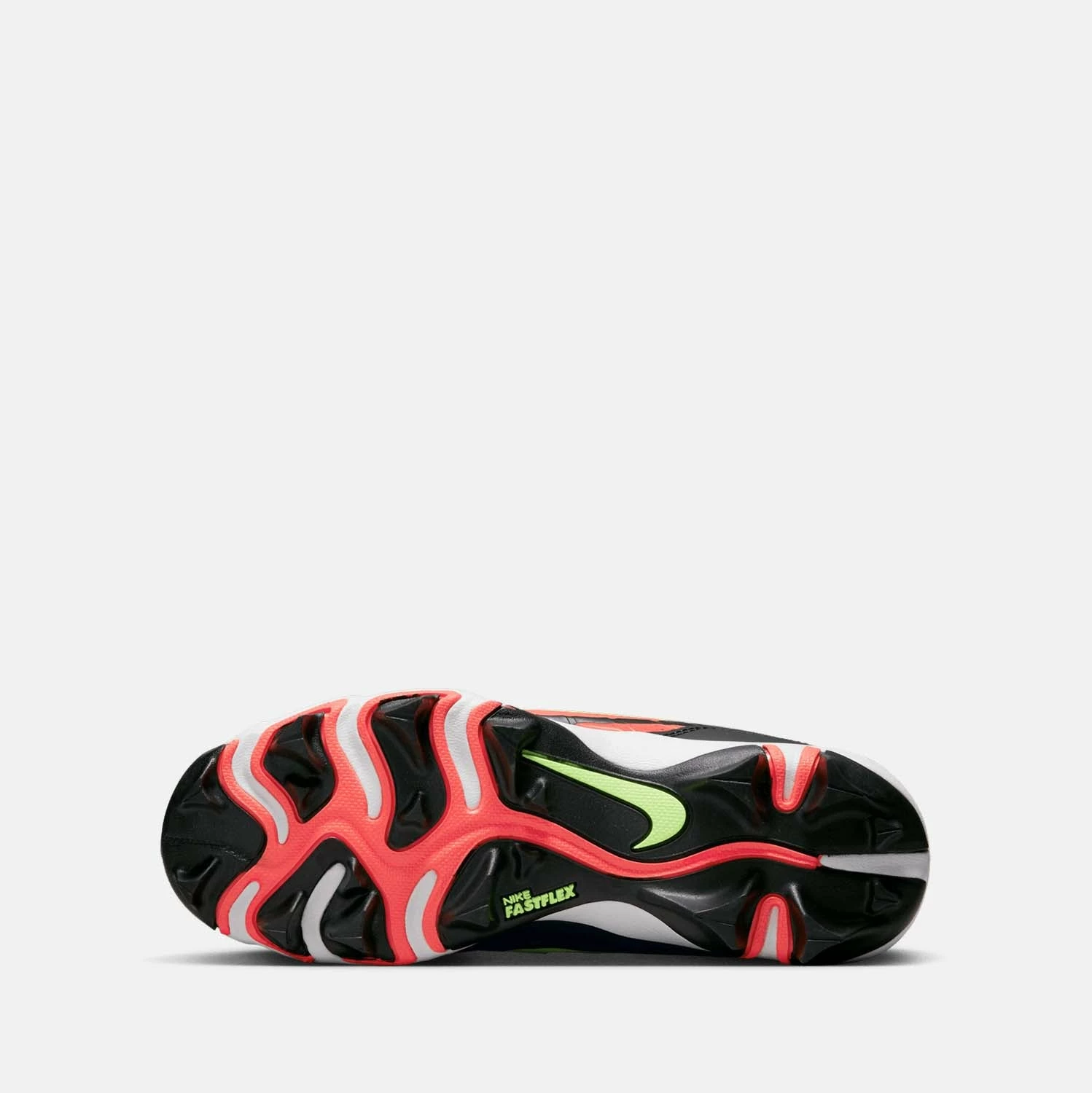 Nike Kids' Alpha Huarache 4 Keystone Baseball Cleats, Black/Ghost Green/Bright Crimson 3 Nike Kids' Alpha Huarache 4 Keystone Baseball Cleats, Black/Ghost Green/Bright Crimson - Image 3