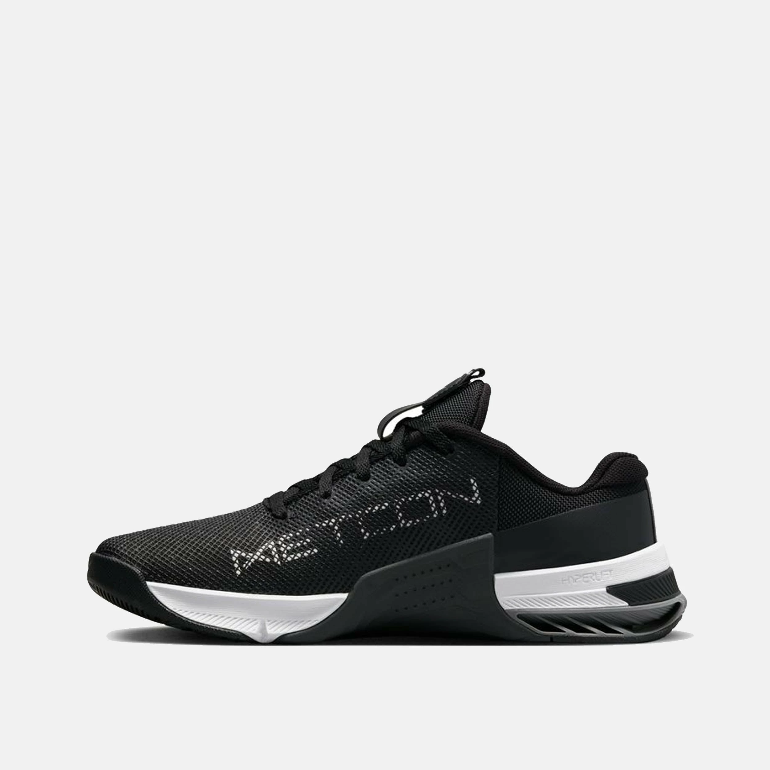 Nike Women's Metcon 8 Training Shoes, Black/White 2 Nike Women's Metcon 8 Training Shoes, Black/White - Image 2