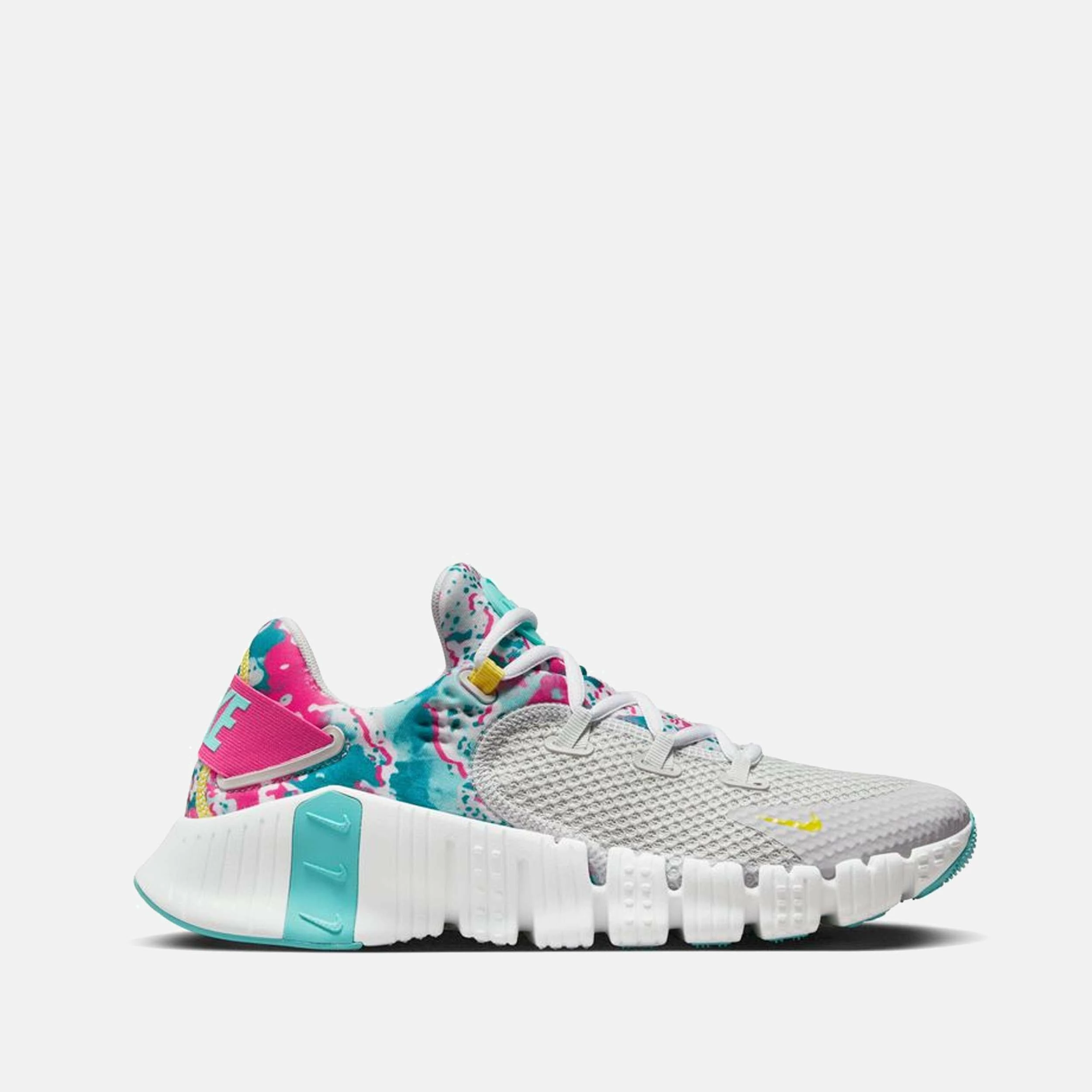 Nike Women's Free Metcon 4 Training Shoes, Photon Dust/Yellow Strike/Dynamic 1 Nike Women's Free Metcon 4 Training Shoes, Photon Dust/Yellow Strike/Dynamic
