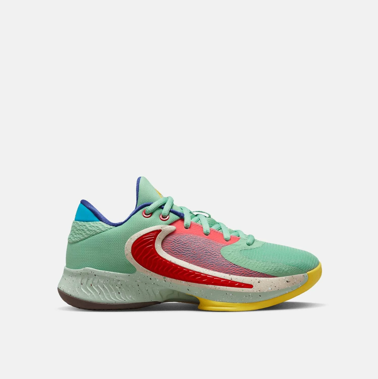 Nike Kids' Freak 4 SE Basketball Shoes, Enamel Green/University Red 1 Nike Kids' Freak 4 SE Basketball Shoes, Enamel Green/University Red