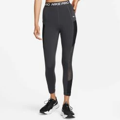 Nike Women's High-Waisted 7/8 Leggings With Pockets, Smoke Grey
