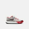 Nike Pre-School Kids' Flytrap 6, Wolf Grey/University Red