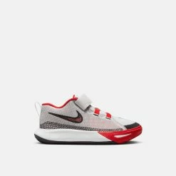 Nike Pre-School Kids' Flytrap 6, Wolf Grey/University Red