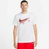 Nike Men's Sportswear T-Shirt, White/Multi
