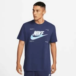 Nike Men's NSW Ice T-Shirt, Navy