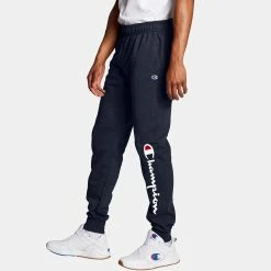 Champion Men's Powerblend Fleece Graphic Jogger -Running Shop gf22h 586296 nav