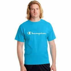 Champion Mens Classic Jersey Graphic S/S Tshirt 25 Champion Mens Classic Jersey Graphic S/S Tshirt -Running Shop gt23h y07718 cham dee