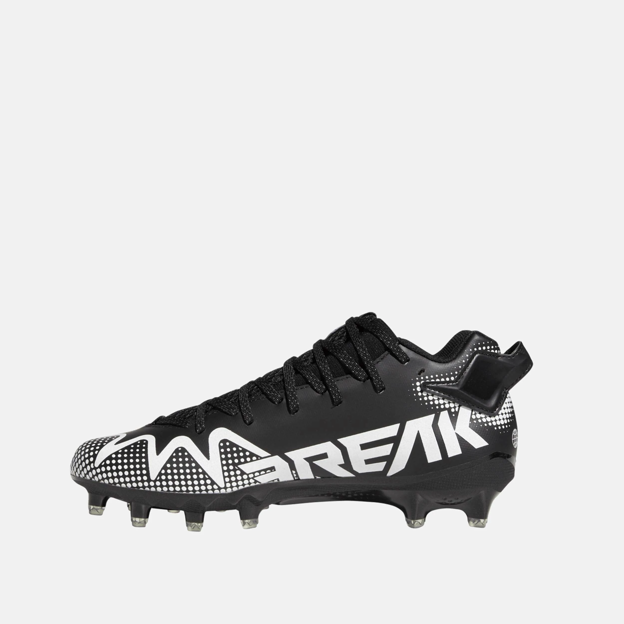 ADIDAS Men’s Freak 22 Football Cleats, Black/White 2 ADIDAS Men’s Freak 22 Football Cleats, Black/White - Image 2