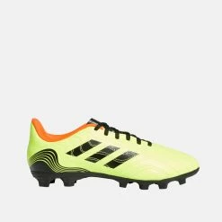 ADIDAS Copa Sense.4 Flexible Ground Soccer Cleats, Solar Yellow/Black